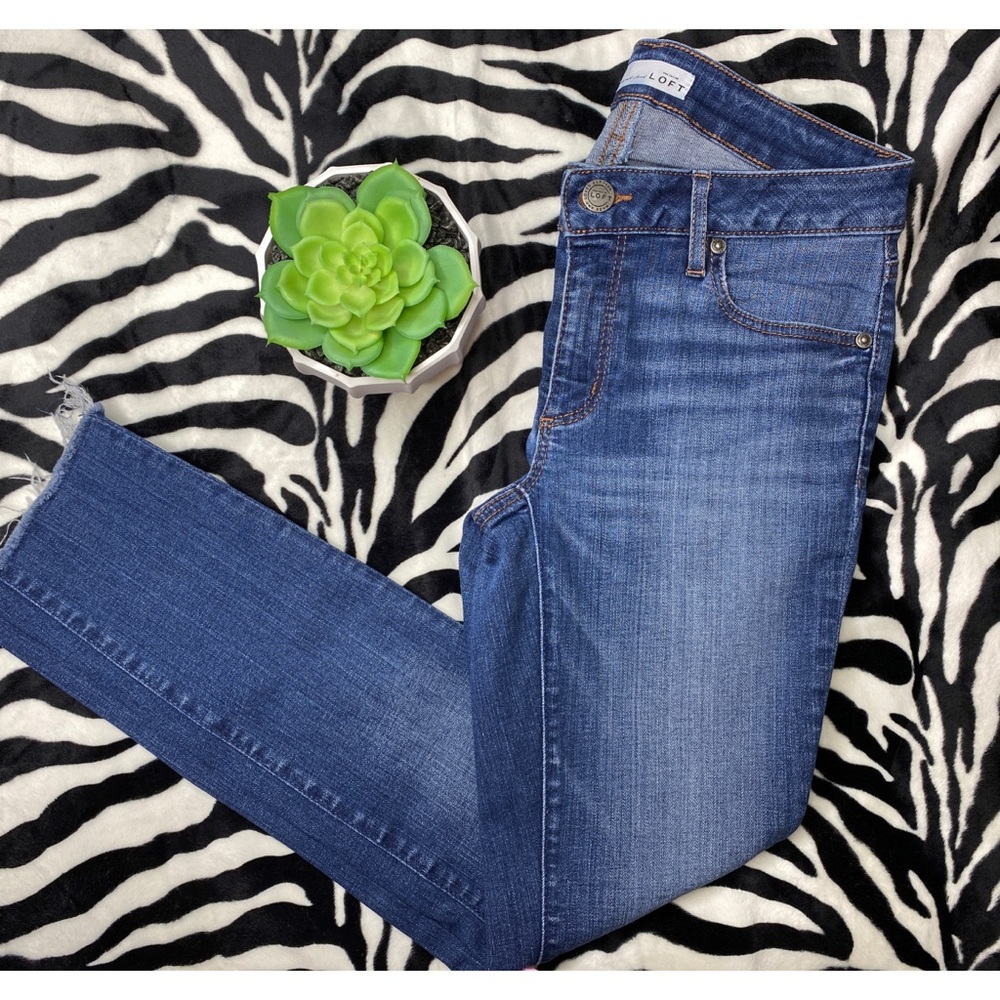 ann taylor loft curvy skinny jeans